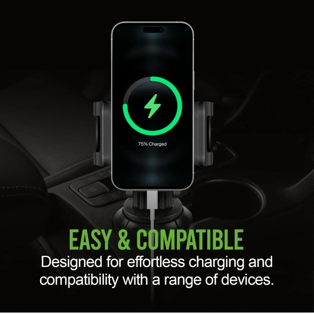 Cell Phone Cup Holder Mount - Smartphone Cup Holder